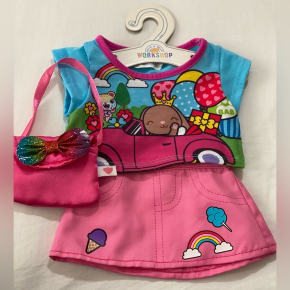 Build-A-Bear super cute girly outfit - Picture 2 of 3